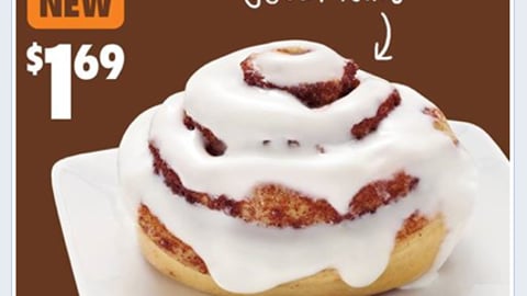 7-Eleven Pillsbury Cinnamon Roll Facebook Update